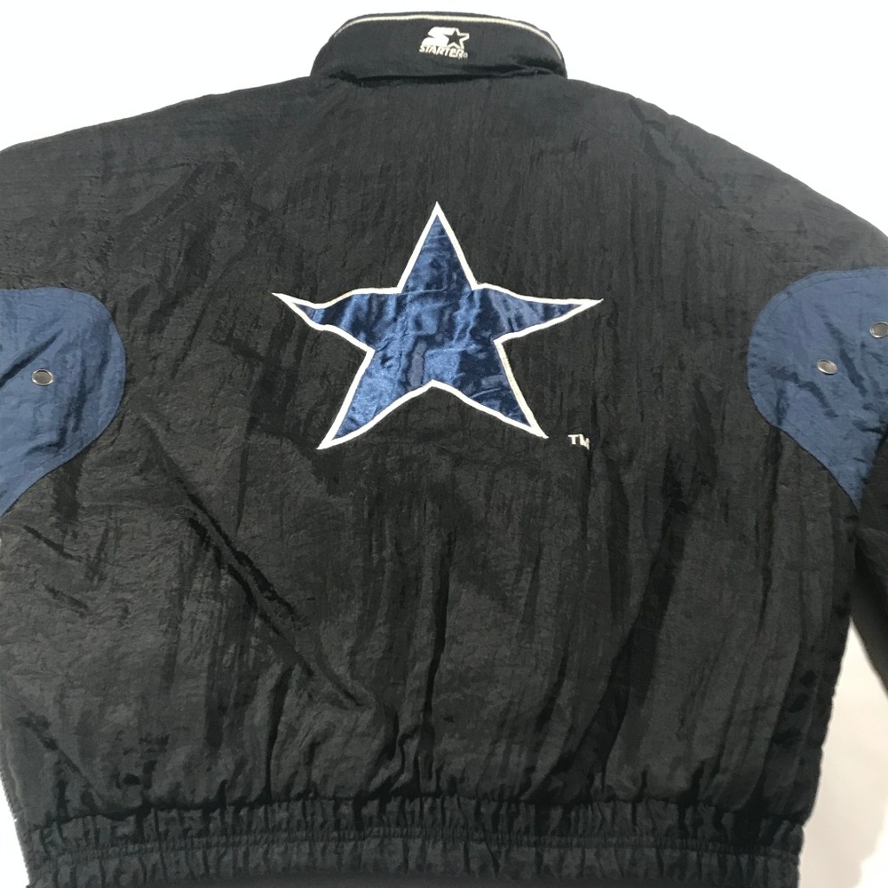 Vintage Starter Dallas Cowboys Turtleneck Jacket